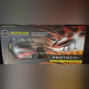 Remote Controlled Helicopter, Protocol Halcyon 3.5 Channel Remote Control NEW